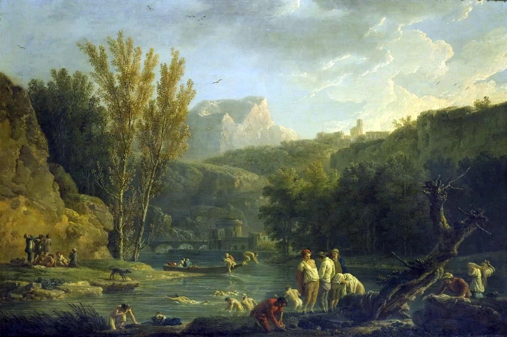  171-Scena fluviale con bagnanti-Ashmolean Museum, University of Oxford 